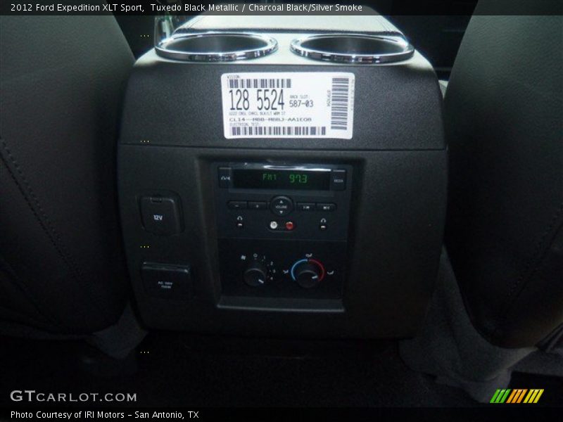 Tuxedo Black Metallic / Charcoal Black/Silver Smoke 2012 Ford Expedition XLT Sport