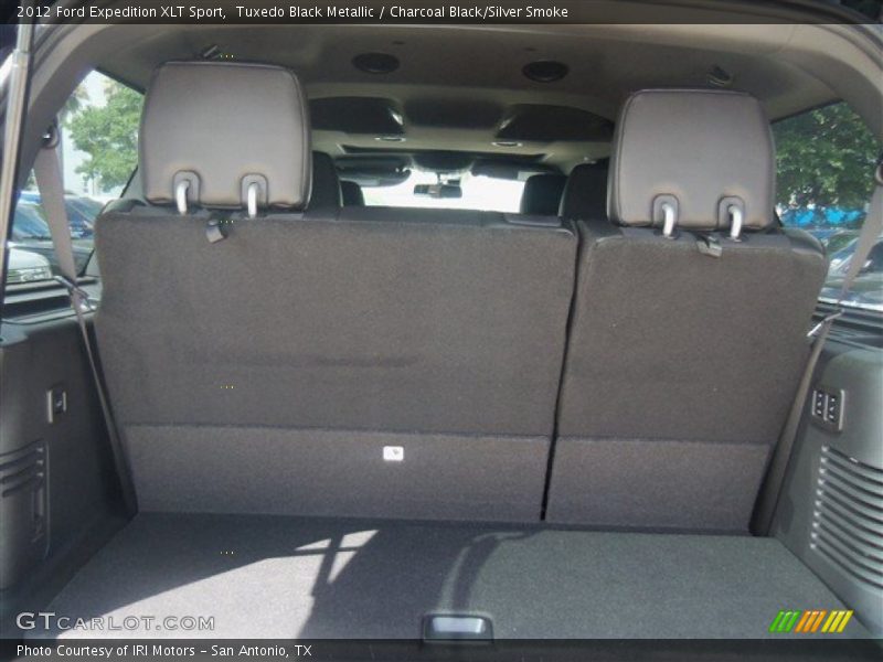 Tuxedo Black Metallic / Charcoal Black/Silver Smoke 2012 Ford Expedition XLT Sport