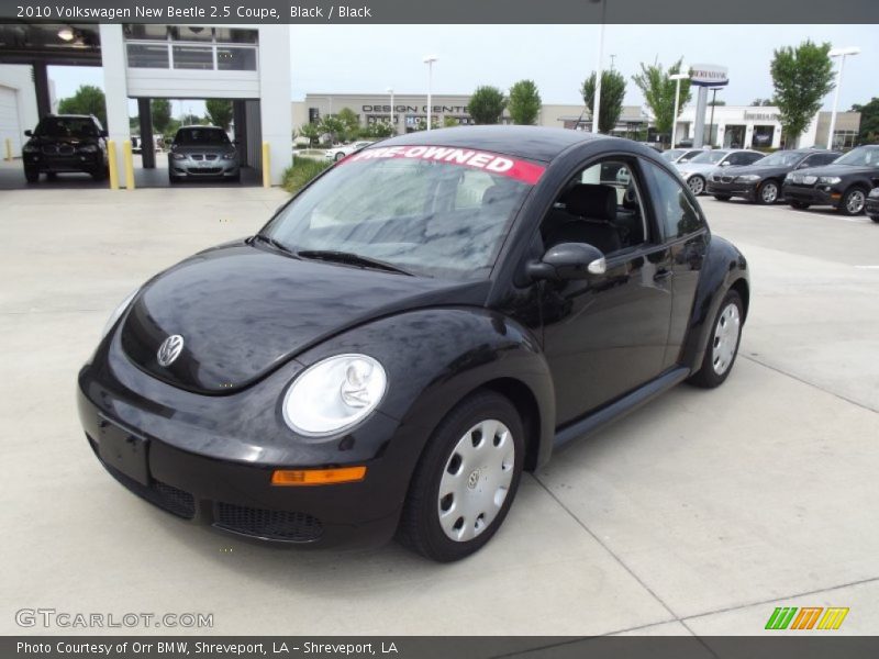 Black / Black 2010 Volkswagen New Beetle 2.5 Coupe