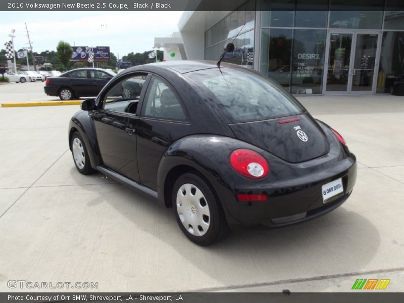 Black / Black 2010 Volkswagen New Beetle 2.5 Coupe
