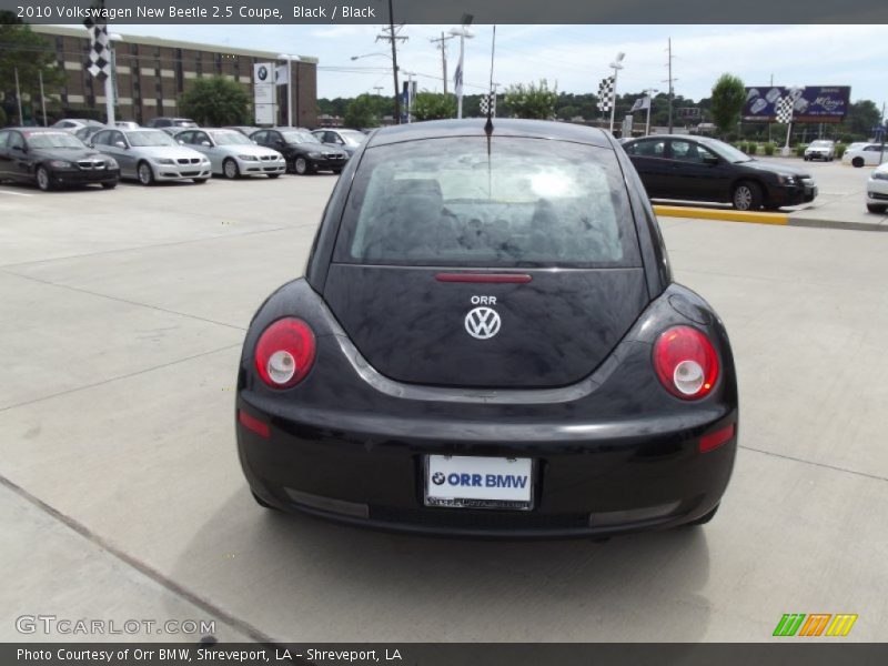 Black / Black 2010 Volkswagen New Beetle 2.5 Coupe