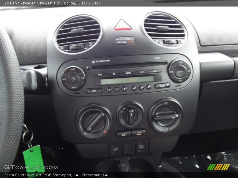 Black / Black 2010 Volkswagen New Beetle 2.5 Coupe