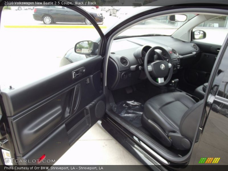 Black / Black 2010 Volkswagen New Beetle 2.5 Coupe