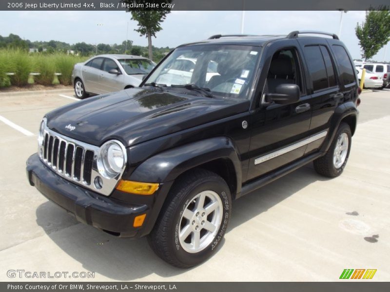 Black / Medium Slate Gray 2006 Jeep Liberty Limited 4x4