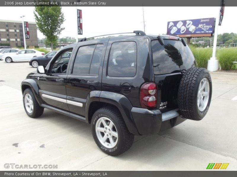 Black / Medium Slate Gray 2006 Jeep Liberty Limited 4x4