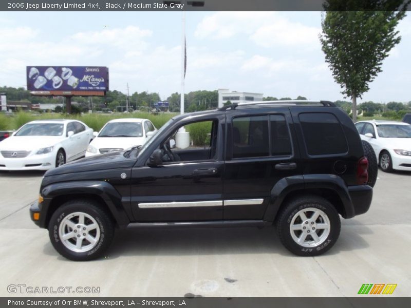 Black / Medium Slate Gray 2006 Jeep Liberty Limited 4x4