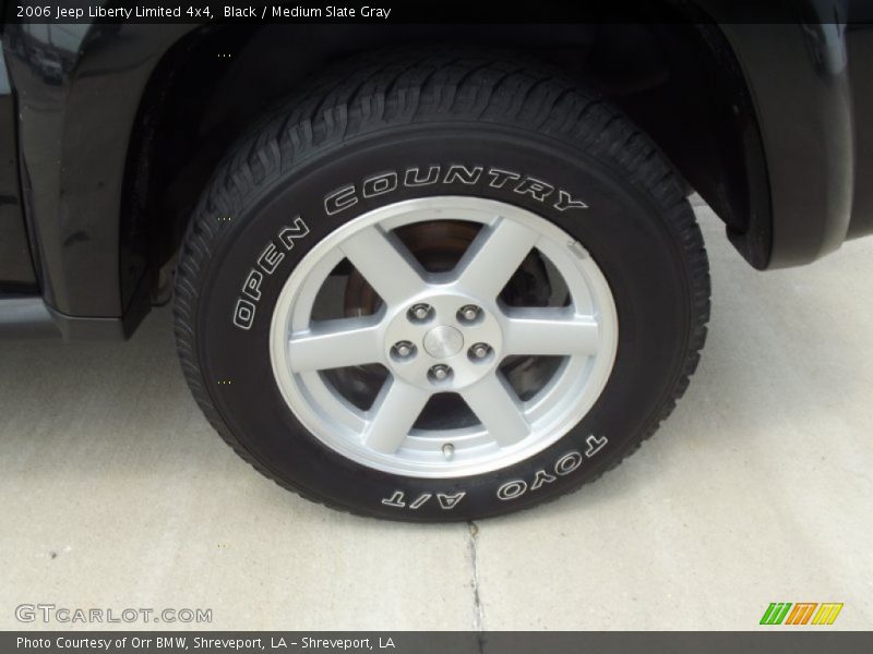 Black / Medium Slate Gray 2006 Jeep Liberty Limited 4x4