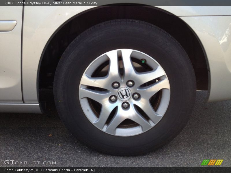 Silver Pearl Metallic / Gray 2007 Honda Odyssey EX-L