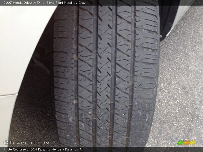 Silver Pearl Metallic / Gray 2007 Honda Odyssey EX-L
