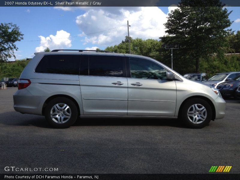 Silver Pearl Metallic / Gray 2007 Honda Odyssey EX-L