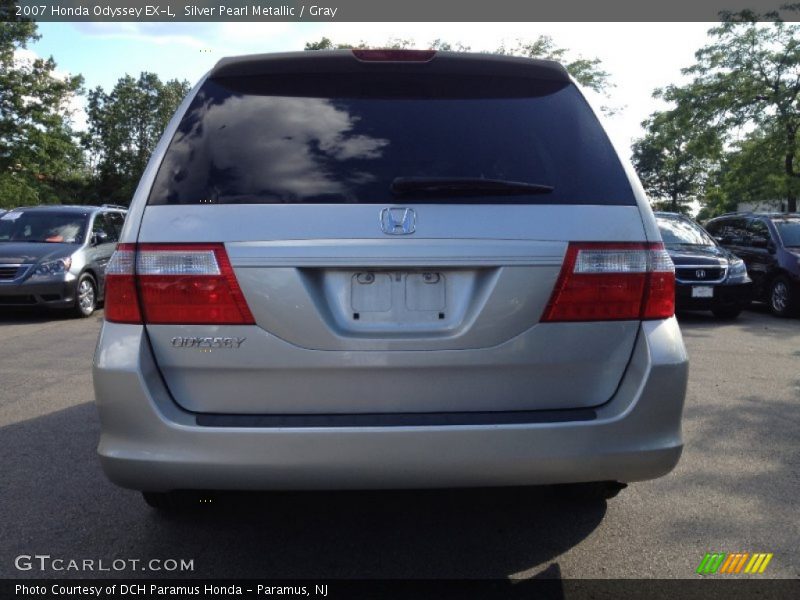 Silver Pearl Metallic / Gray 2007 Honda Odyssey EX-L