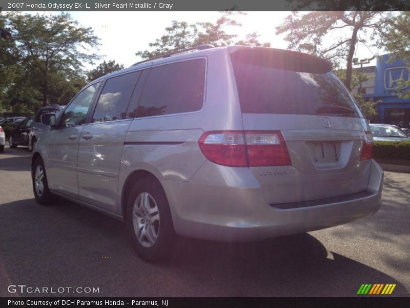 Silver Pearl Metallic / Gray 2007 Honda Odyssey EX-L