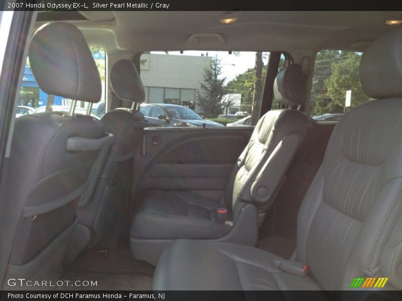 Silver Pearl Metallic / Gray 2007 Honda Odyssey EX-L