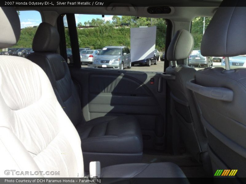 Silver Pearl Metallic / Gray 2007 Honda Odyssey EX-L