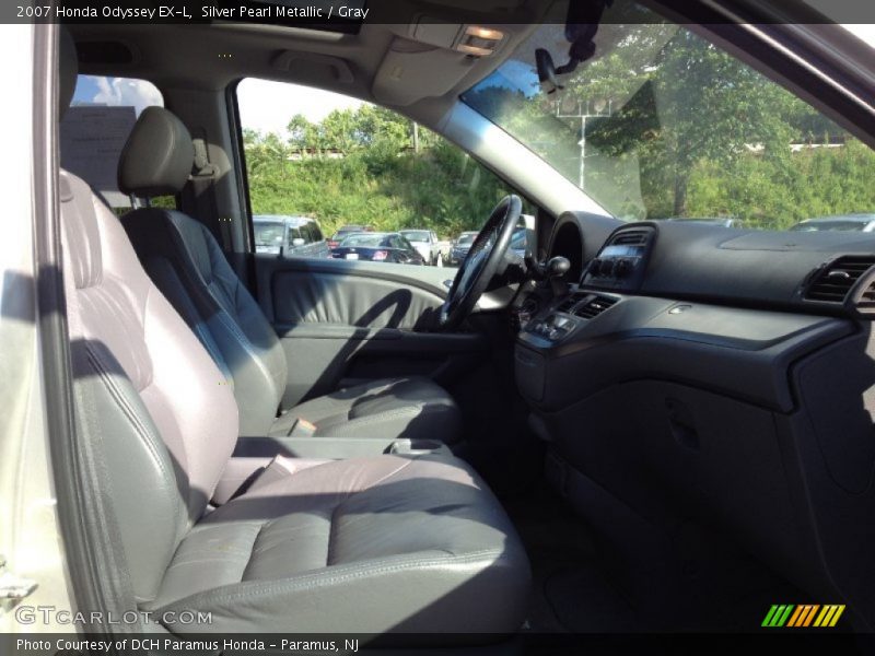 Silver Pearl Metallic / Gray 2007 Honda Odyssey EX-L