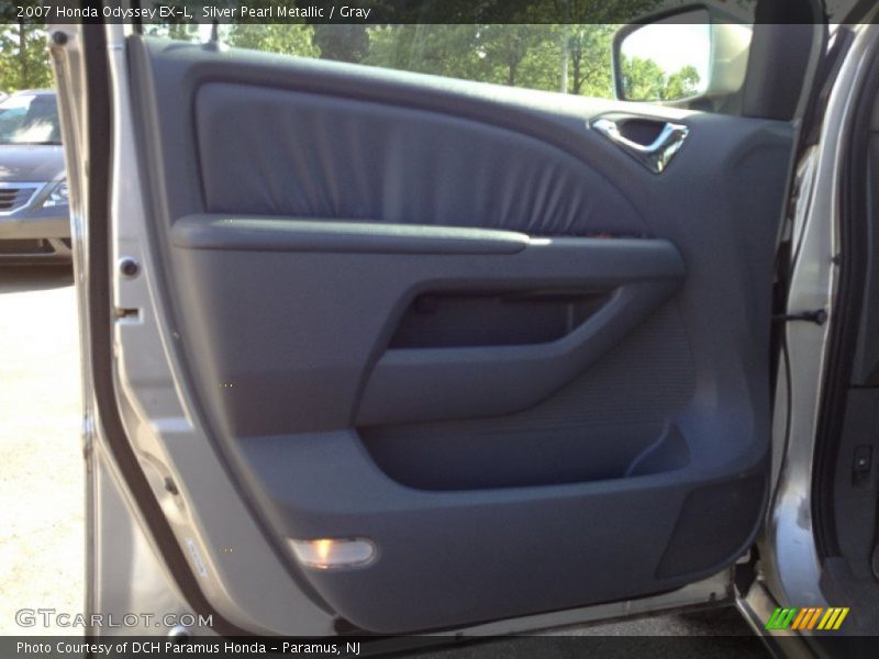 Silver Pearl Metallic / Gray 2007 Honda Odyssey EX-L