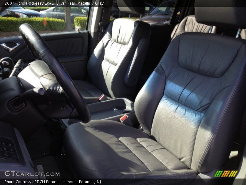 Silver Pearl Metallic / Gray 2007 Honda Odyssey EX-L