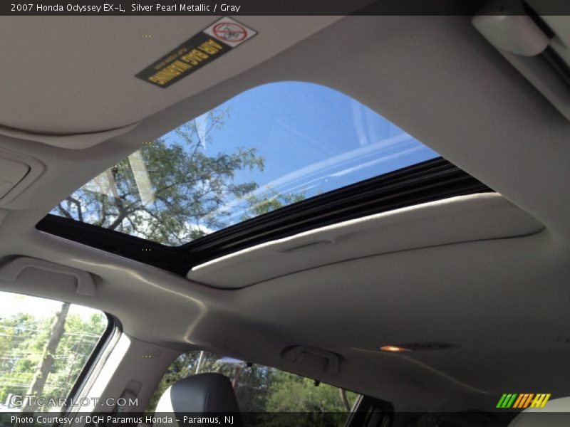 Silver Pearl Metallic / Gray 2007 Honda Odyssey EX-L