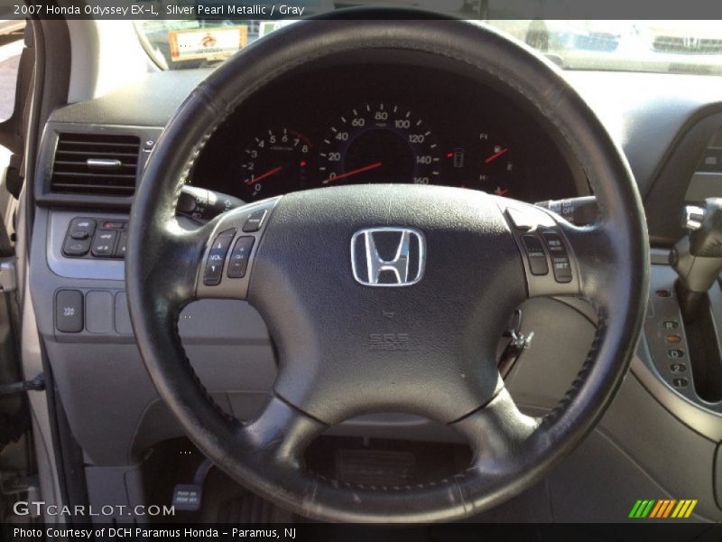 Silver Pearl Metallic / Gray 2007 Honda Odyssey EX-L