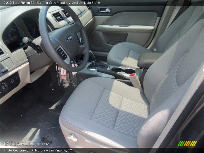 Sterling Grey Metallic / Medium Light Stone 2012 Ford Fusion SE