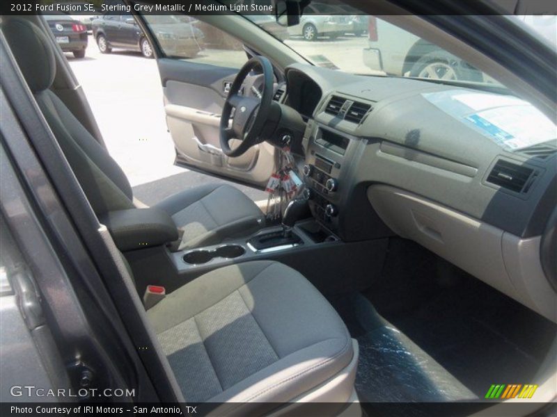 Sterling Grey Metallic / Medium Light Stone 2012 Ford Fusion SE