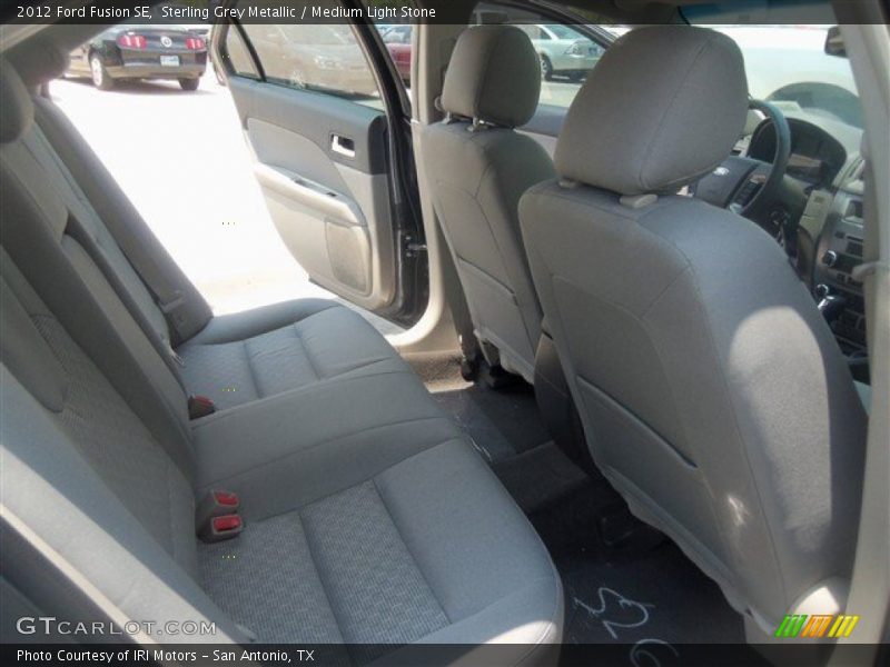 Sterling Grey Metallic / Medium Light Stone 2012 Ford Fusion SE
