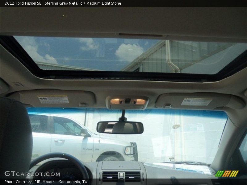 Sterling Grey Metallic / Medium Light Stone 2012 Ford Fusion SE