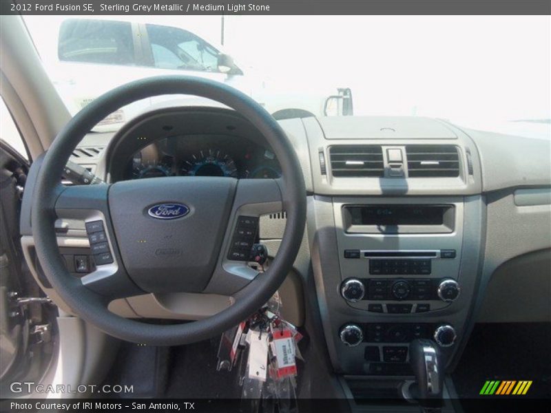 Sterling Grey Metallic / Medium Light Stone 2012 Ford Fusion SE