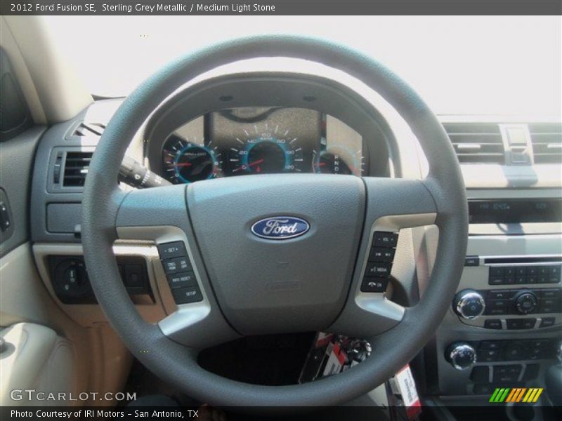 Sterling Grey Metallic / Medium Light Stone 2012 Ford Fusion SE