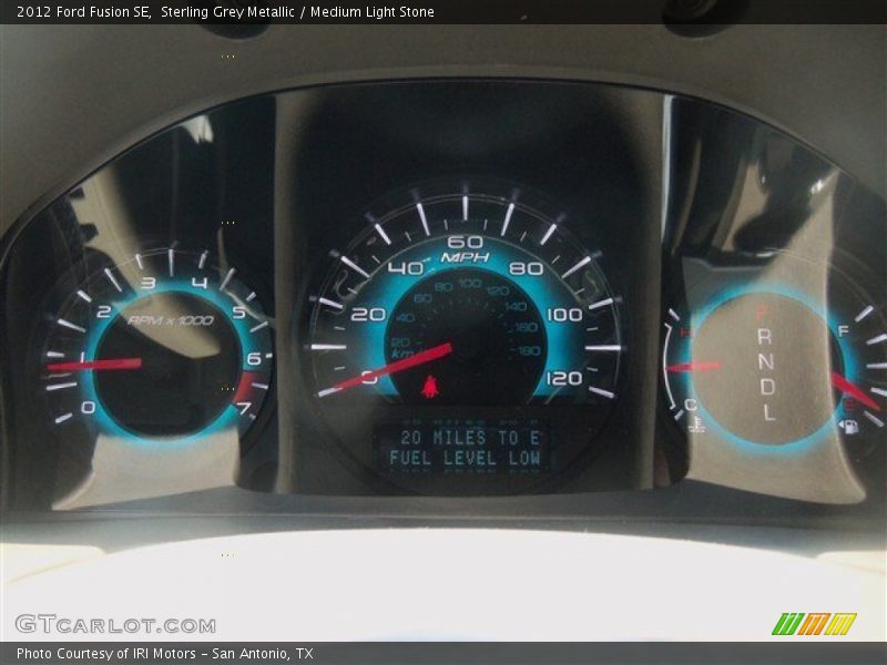 Sterling Grey Metallic / Medium Light Stone 2012 Ford Fusion SE