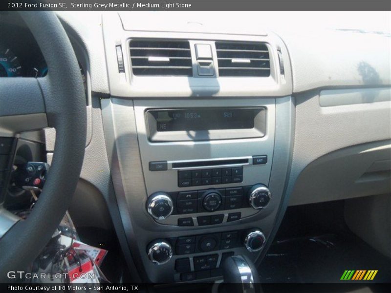 Sterling Grey Metallic / Medium Light Stone 2012 Ford Fusion SE