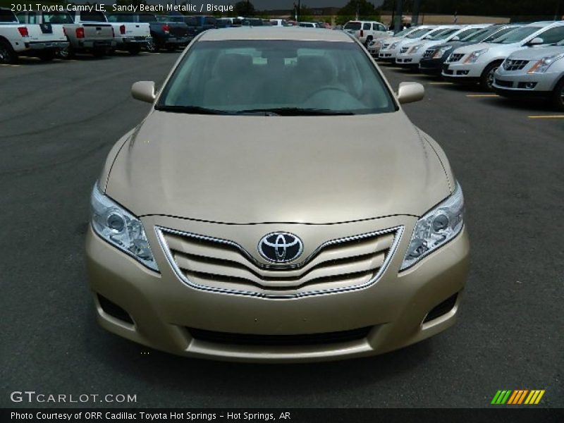 Sandy Beach Metallic / Bisque 2011 Toyota Camry LE