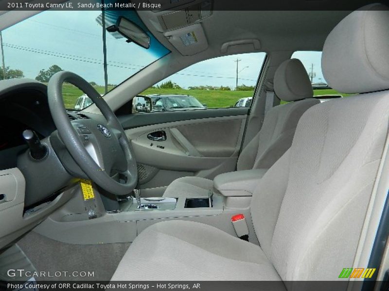 Sandy Beach Metallic / Bisque 2011 Toyota Camry LE