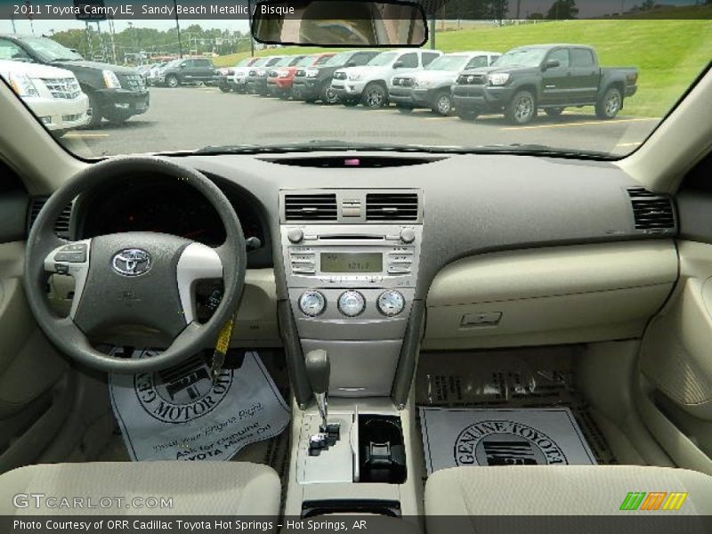 Sandy Beach Metallic / Bisque 2011 Toyota Camry LE