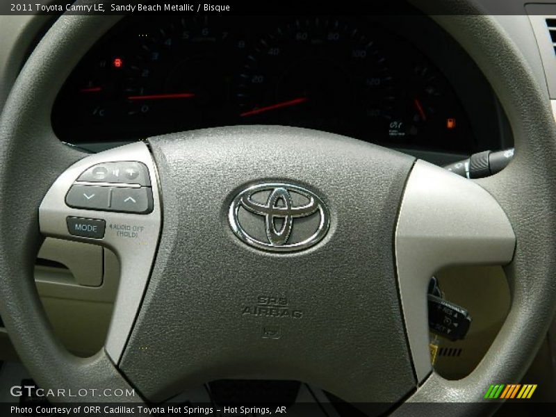 Sandy Beach Metallic / Bisque 2011 Toyota Camry LE