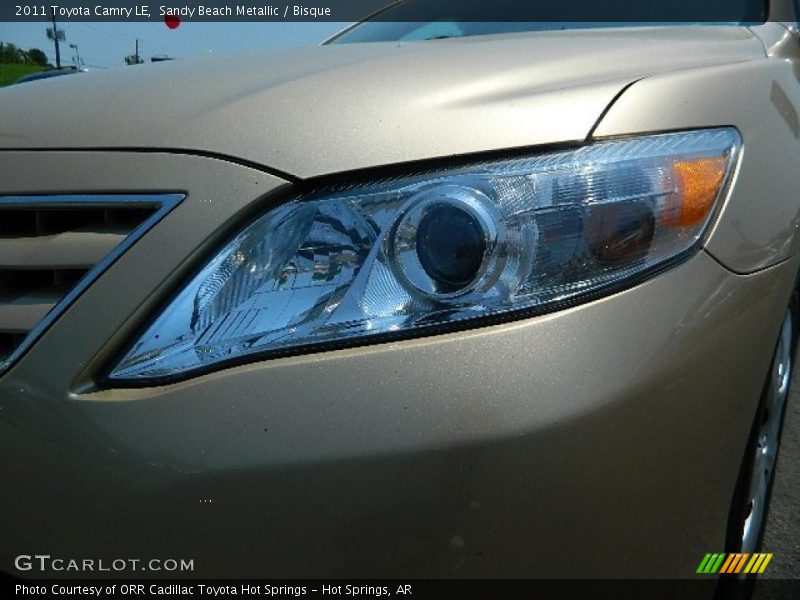 Sandy Beach Metallic / Bisque 2011 Toyota Camry LE