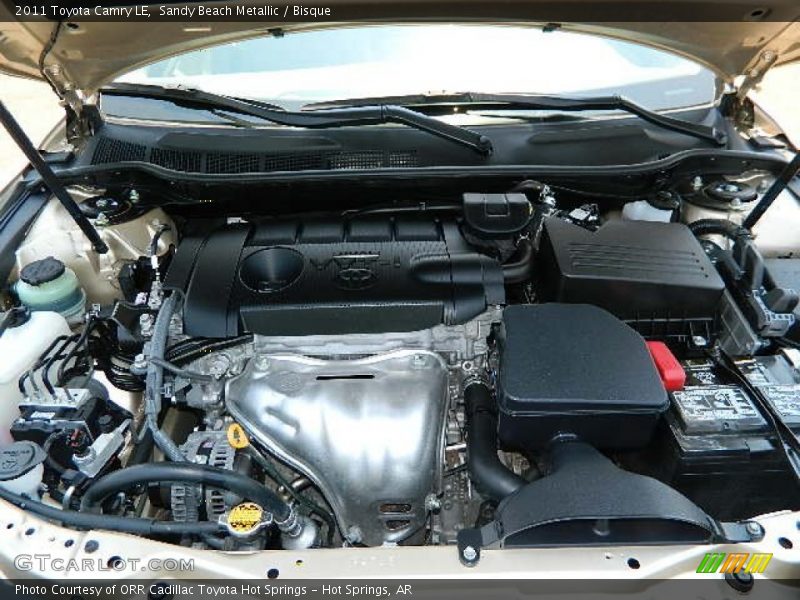 Sandy Beach Metallic / Bisque 2011 Toyota Camry LE