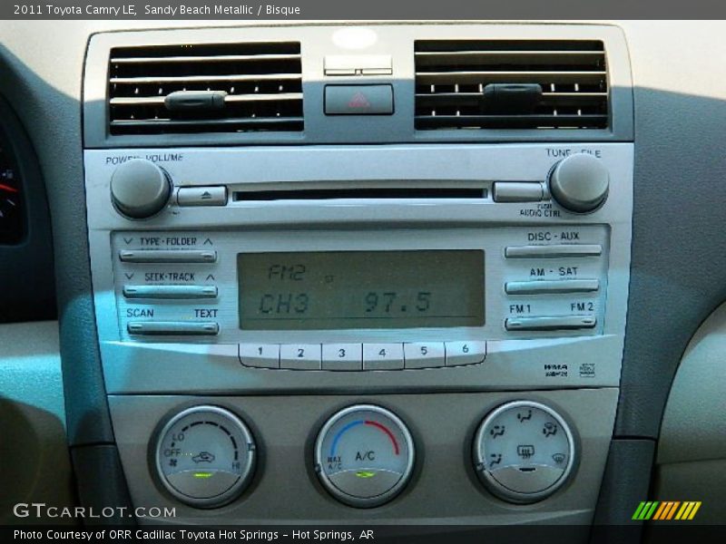 Sandy Beach Metallic / Bisque 2011 Toyota Camry LE