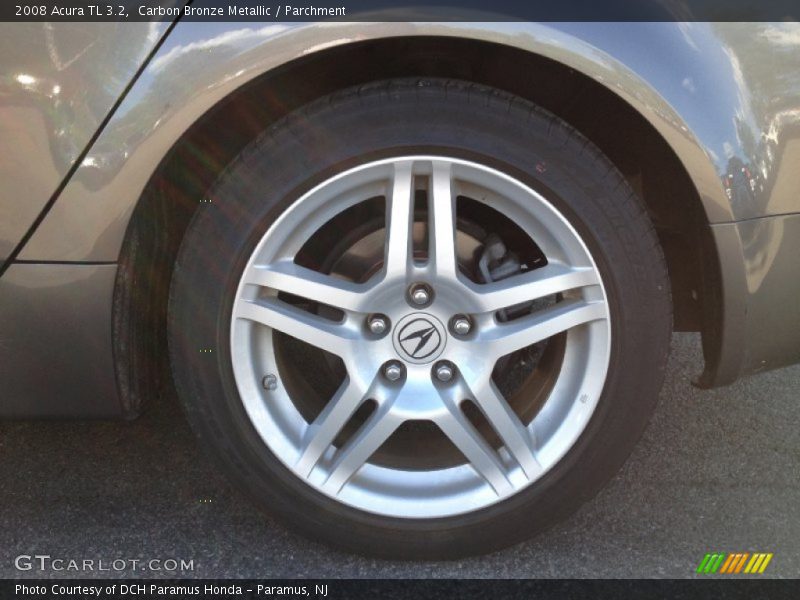 Carbon Bronze Metallic / Parchment 2008 Acura TL 3.2