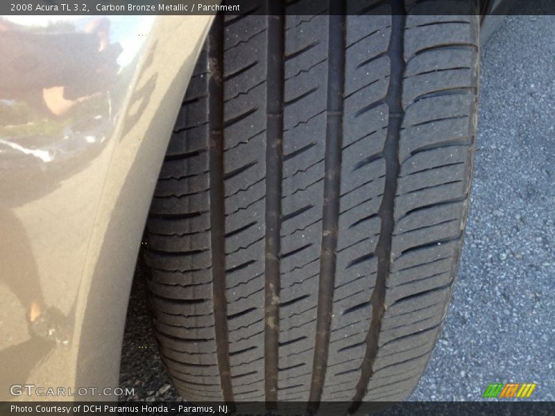 Carbon Bronze Metallic / Parchment 2008 Acura TL 3.2