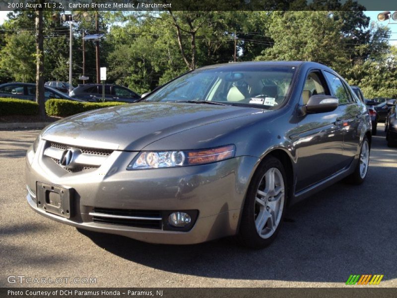 Carbon Bronze Metallic / Parchment 2008 Acura TL 3.2