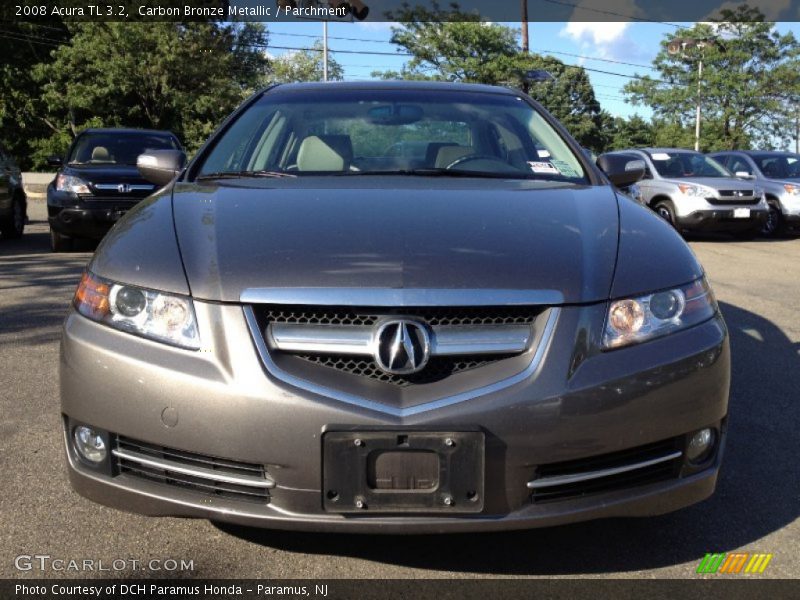 Carbon Bronze Metallic / Parchment 2008 Acura TL 3.2