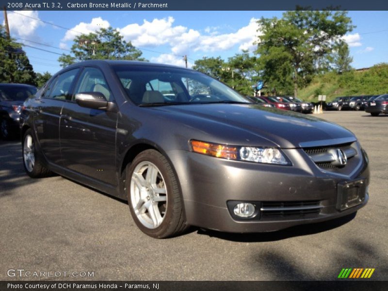 Carbon Bronze Metallic / Parchment 2008 Acura TL 3.2