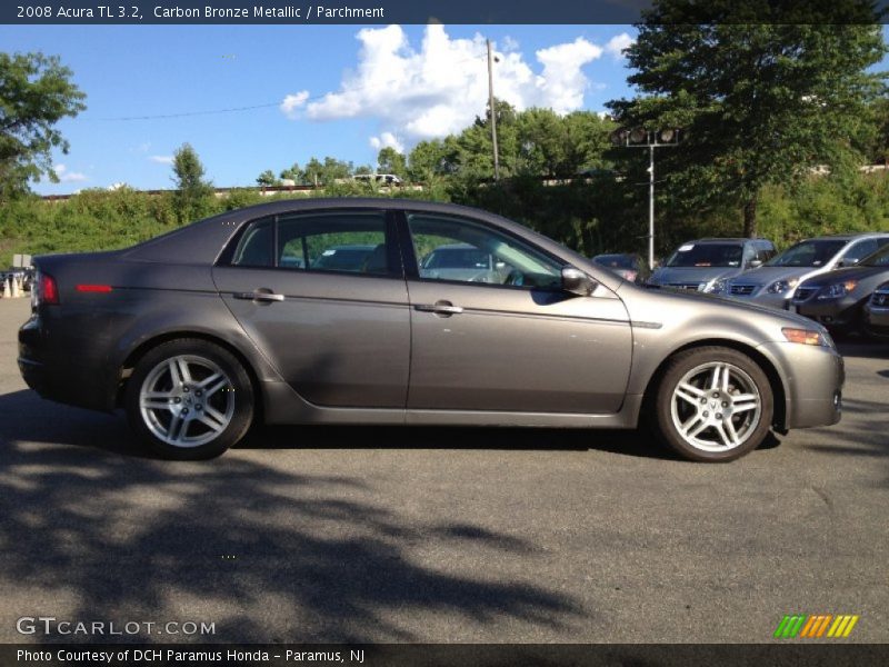 Carbon Bronze Metallic / Parchment 2008 Acura TL 3.2
