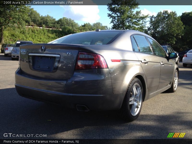 Carbon Bronze Metallic / Parchment 2008 Acura TL 3.2