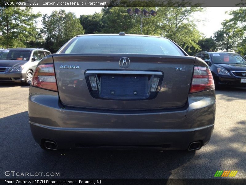 Carbon Bronze Metallic / Parchment 2008 Acura TL 3.2