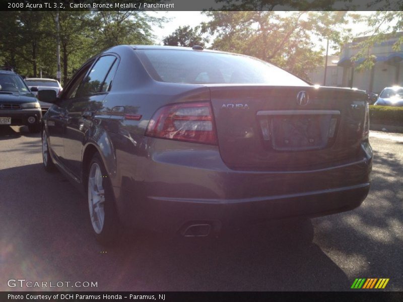 Carbon Bronze Metallic / Parchment 2008 Acura TL 3.2