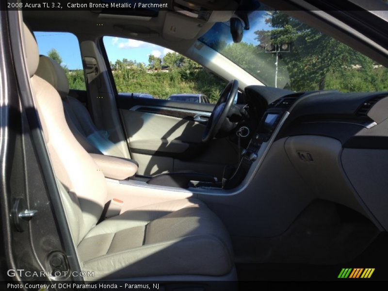 Carbon Bronze Metallic / Parchment 2008 Acura TL 3.2