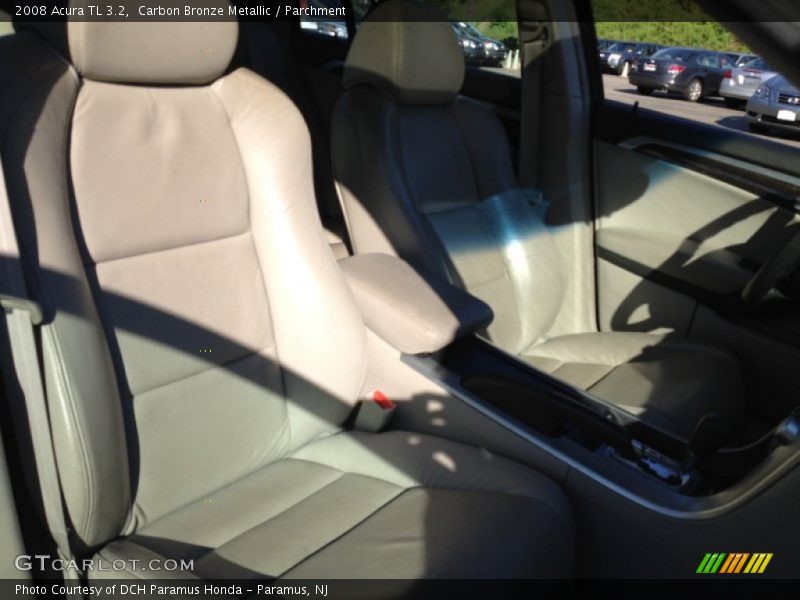 Carbon Bronze Metallic / Parchment 2008 Acura TL 3.2