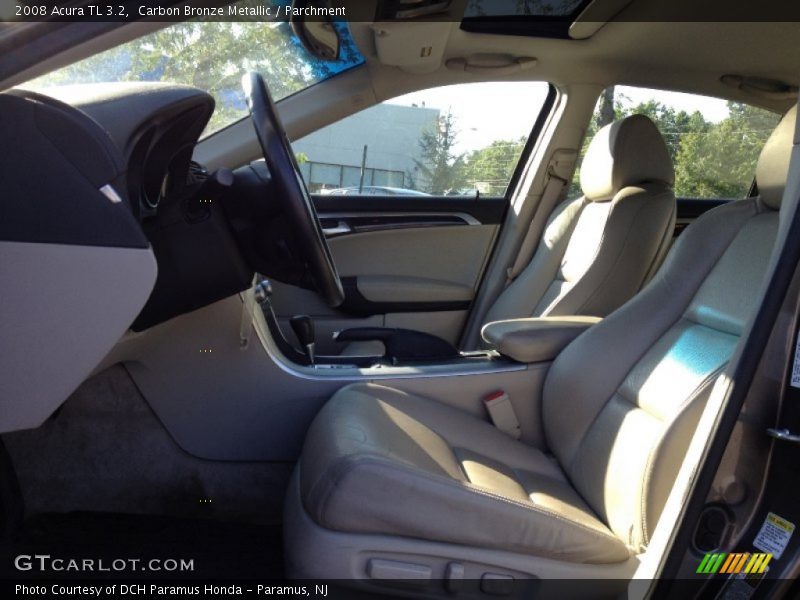 Carbon Bronze Metallic / Parchment 2008 Acura TL 3.2